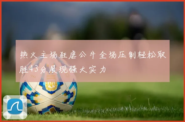 热火主场狂虐公牛全场压制轻松取胜43分展现强大实力